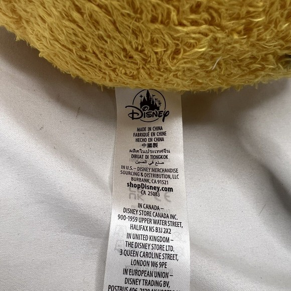 Pluto Weighted Plush Medium 14'' Disney Parks Exclusive Missing Weight Souvenir - Picture 7 of 10